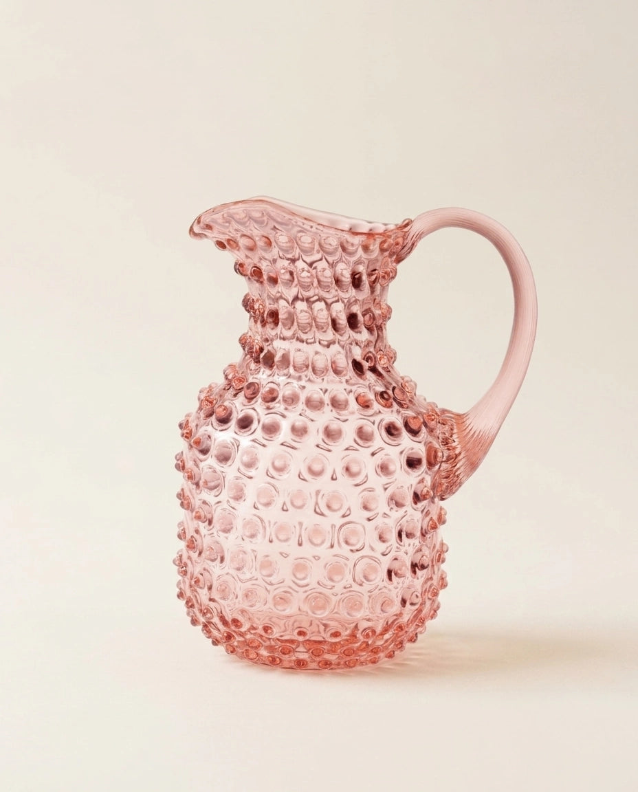 Hobnail hranatý džbán rosaline